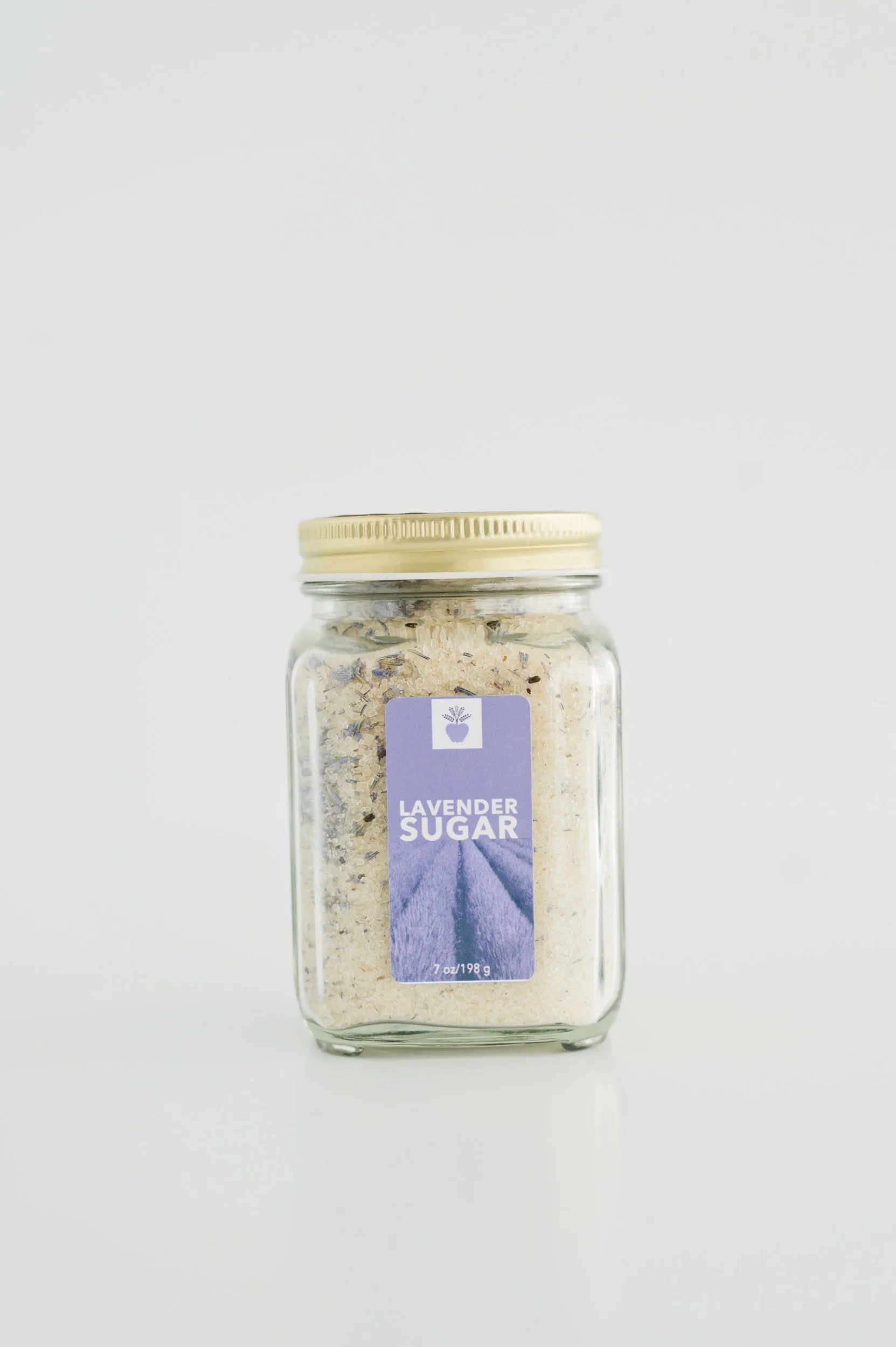 A jar of Lavender Sugar
